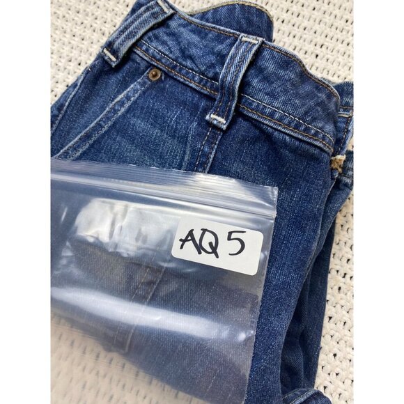 Tommy Hilfiger Womens Y2K Blue Wide Leg Jeans size 6 denim 90s Classic Cotton - Picture 10 of 16